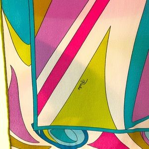 Emilio Pucci Silk Scarf
